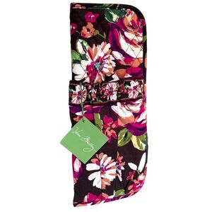 NEW Vera Bradley Straighten Up & Curl CURLING IRON Flat Iron COVER English Rose
